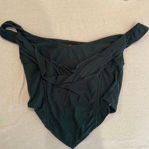 off the shoulder corset